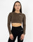 Eternity Long Sleeve Crop Top