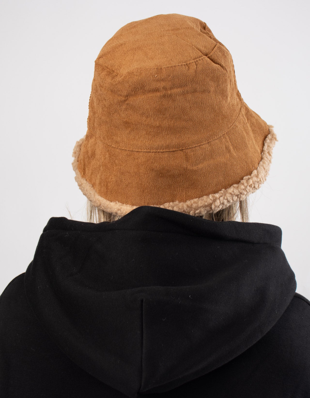 Teddy Bucket Hat - Cognac