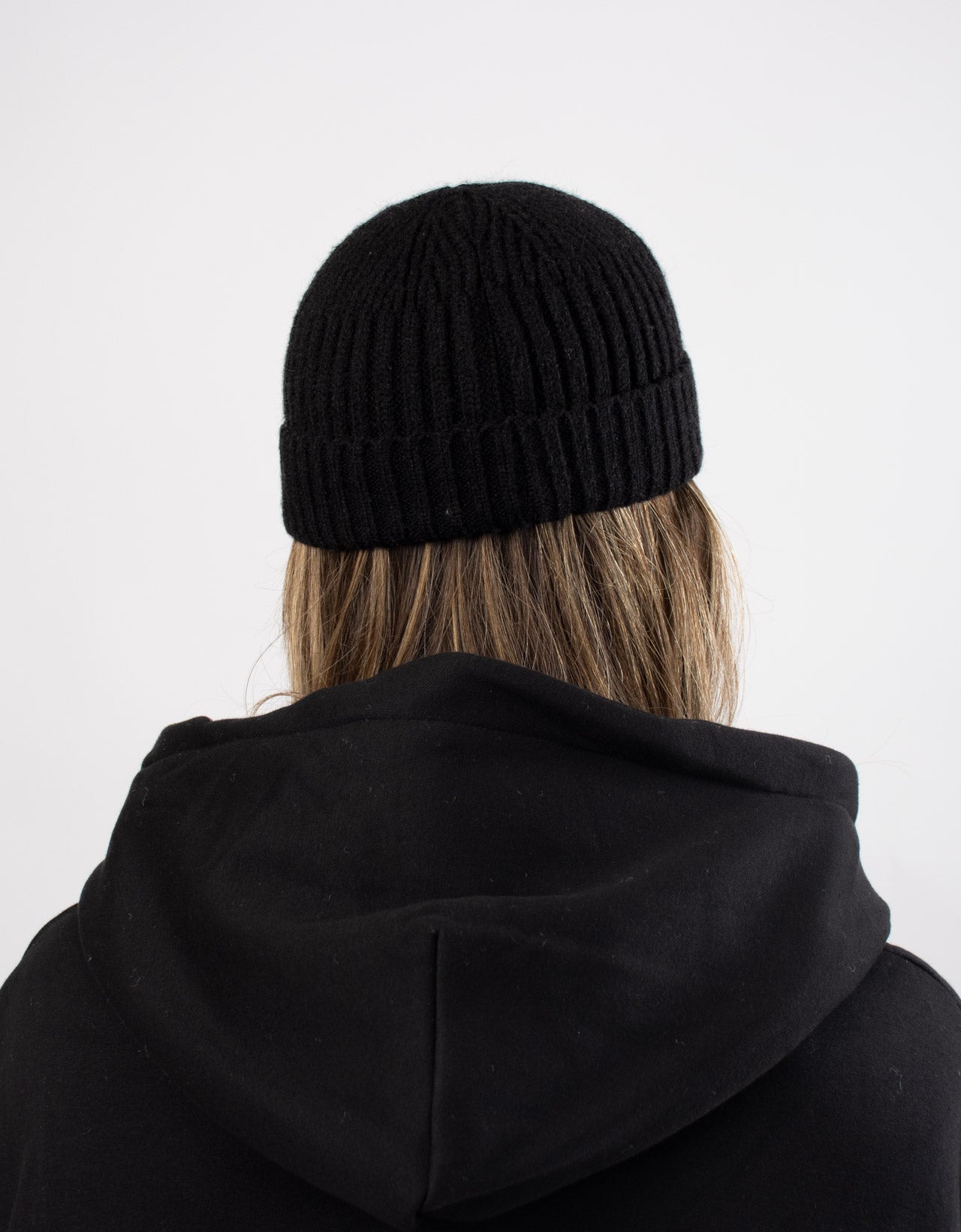 Fisherman Beanie - Black