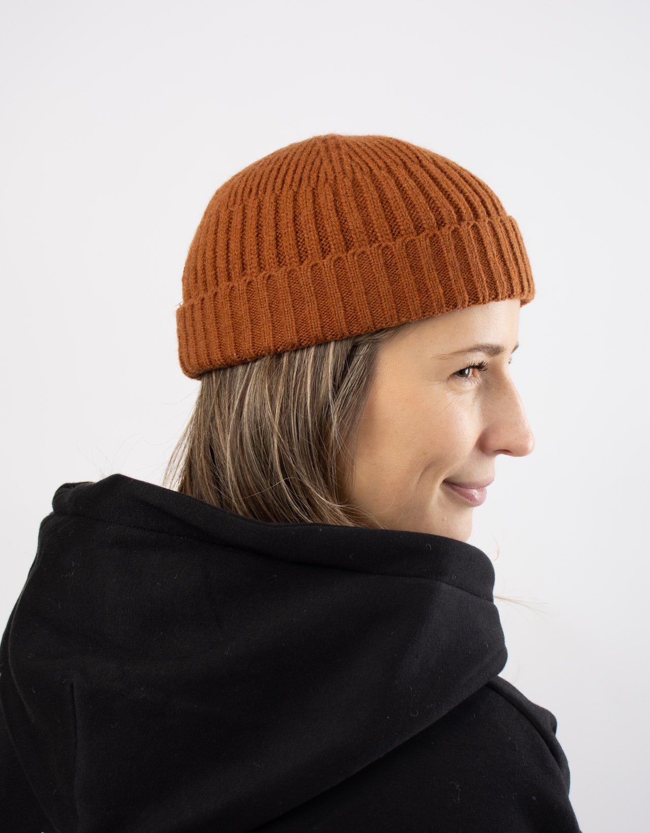 Fisherman Beanie - Cognac